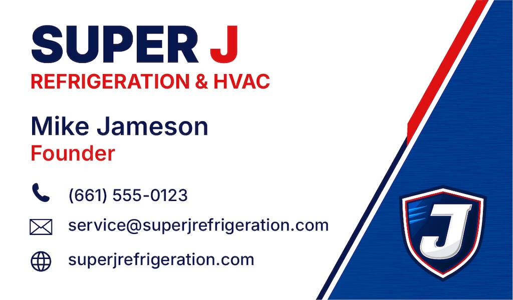 Business card example